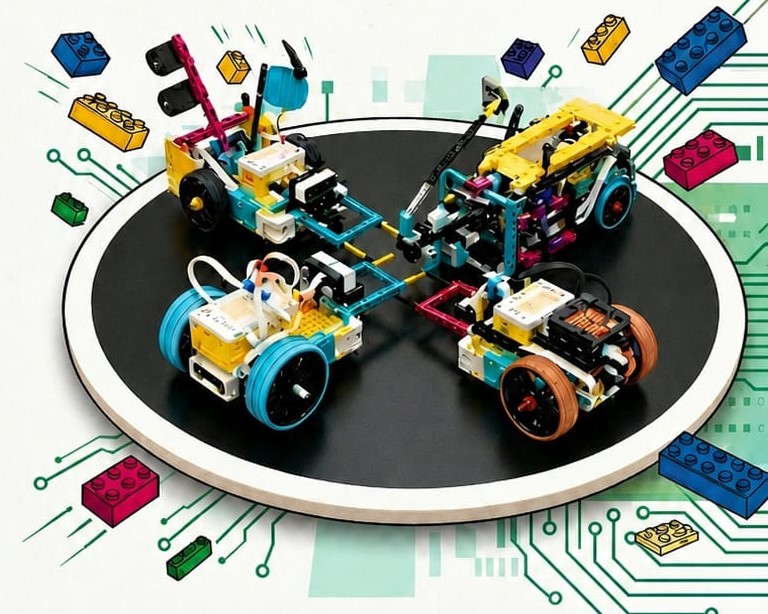 Lego sumo bot workshop