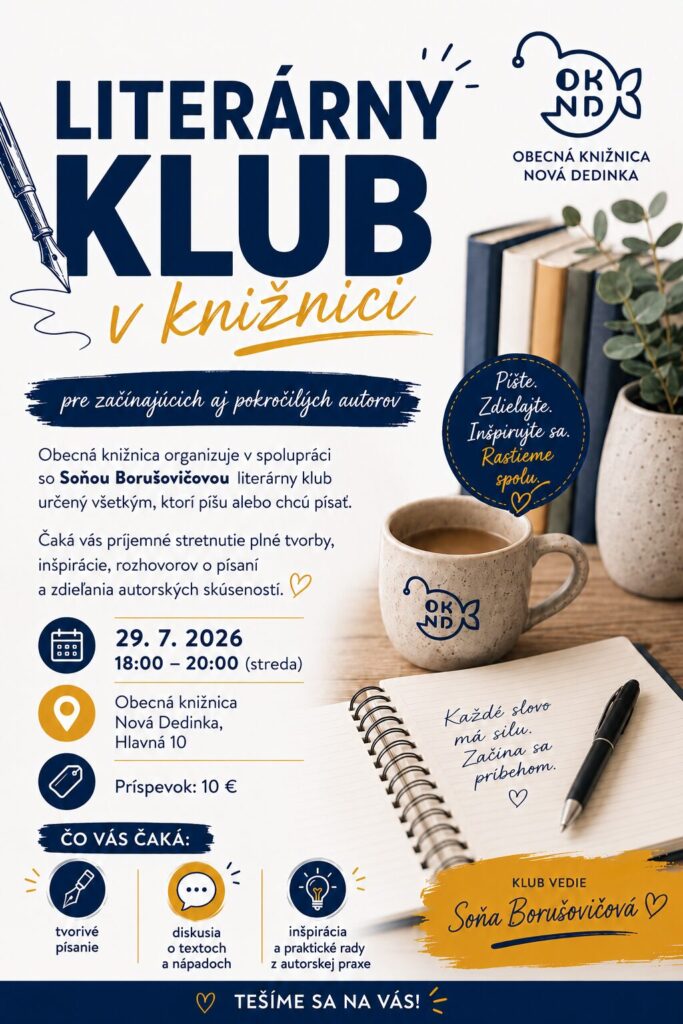 Literárny klub v knižnici